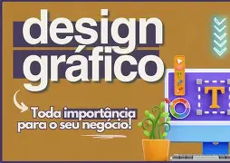 Um designer gráfico cria uma identidade visual para uma empresa