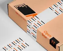 Example of a luxury brand using sand color palette