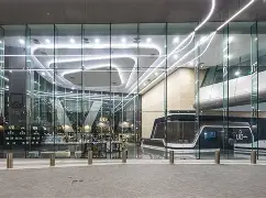 Lighting design enhancing architectural spaces