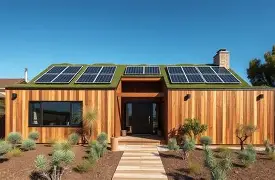 Cork material in high-end residential project