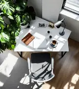 Minimalist Luxury Workspace Design Example