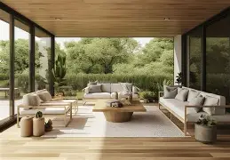 modern tropical house design - clean lines and open volumes