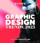 A website design showing a logo, illustration, and copywriting example