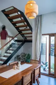 Japanese-influenced modern minimalist villa